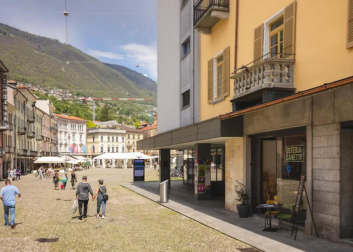 Vendégház Palazzo Canetti - Piazza Grande - & - Easy Self Check-in Locarno